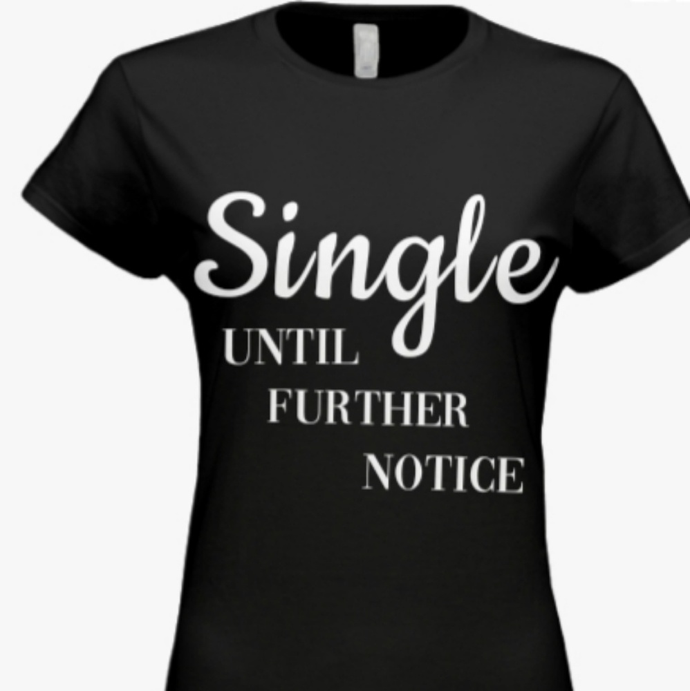 Womens "single" t-shirt